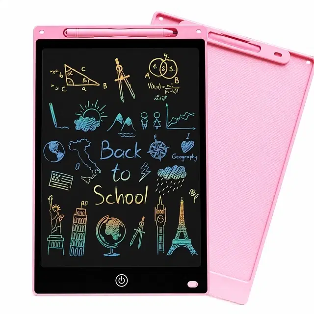 8.5 Inch LCD Writing & Drawing Reusable Tablet for Kids [Multicolor]