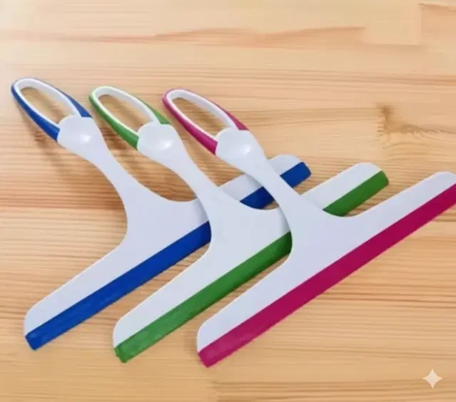 Plastic Hand Wiper for Surface Clean, Blue, Pack of 3