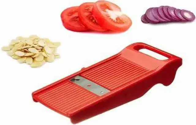 Plastic Vegetable Chopper, Red