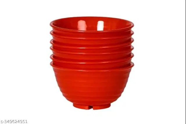 Plastic Bowls, Multicolor, 300 ml, Pack of 12