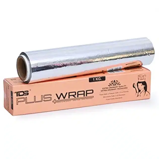 Aluminium Foil Paper, Silver, 6 m