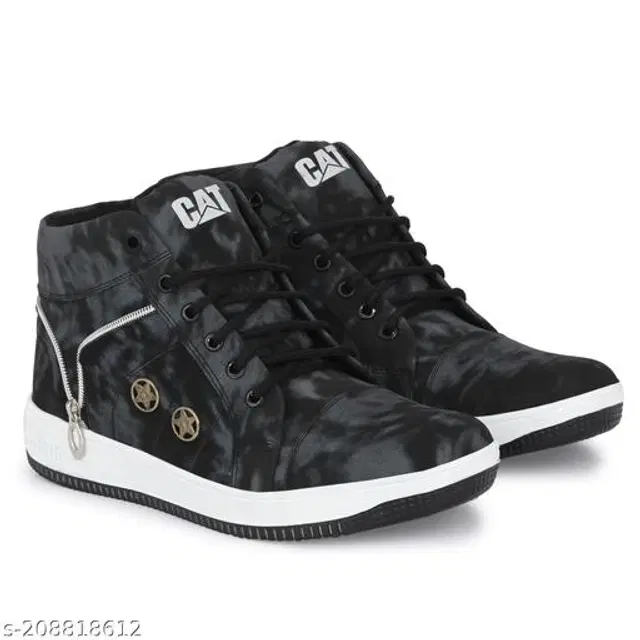 Boots for Men (Black, 7)