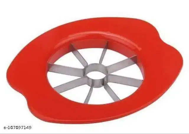 Stainless Steel Apple Cutter, Red