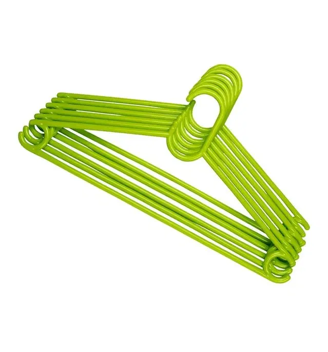 Swastik Houseware Plastic Grace Cloth Hanger (Pack of 6)