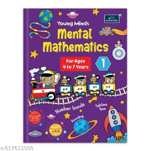 Young Minds Mental Mathematics – Part 1 | Fun & Engaging Math Practice Book for Kids – Brain Development, Logical Thinking, Problem Solving, Homeschooling, Kindergarten & Nursery Students