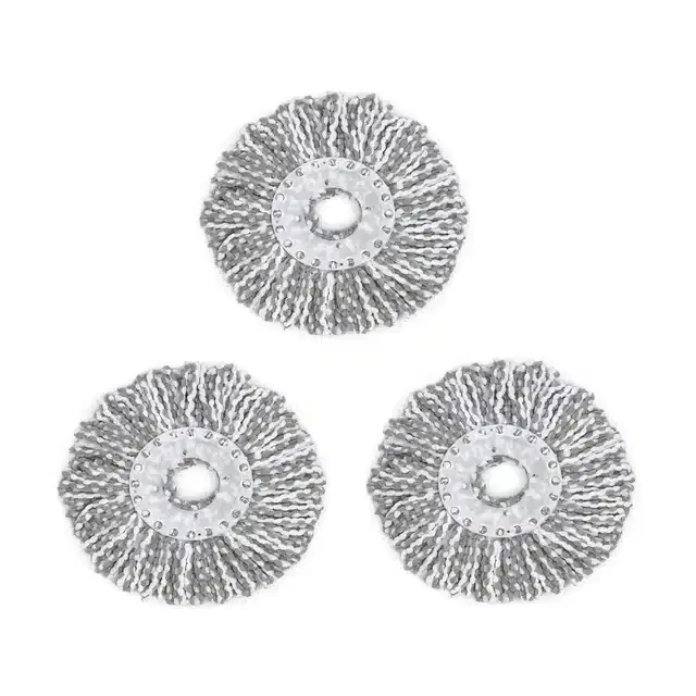 Replaceable Mop Refills, Multicolor, Pack of 3