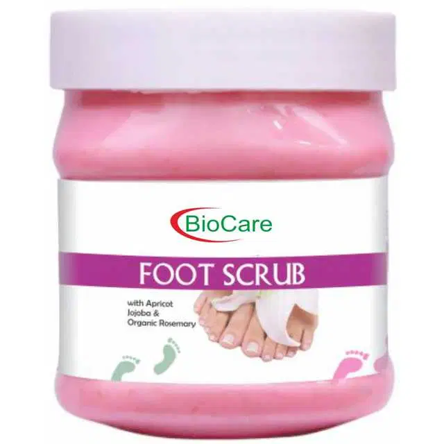 Biocare Foot Scrub With Apricot Jojoba & Organic Rosemary, Pack Of 1, 500 ml, OI-272