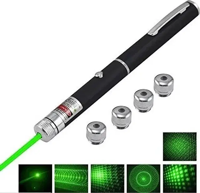 Laser Light Pointer With Different Modes,  Green