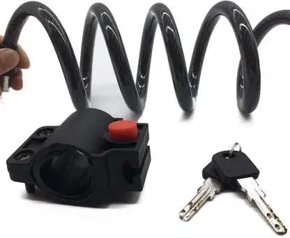 Stainless Steel Multi-Purpose Key Lock for Cycle, Multicolor