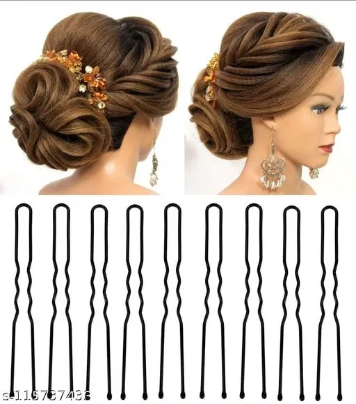 Hair Bun Extension for Women (Black)