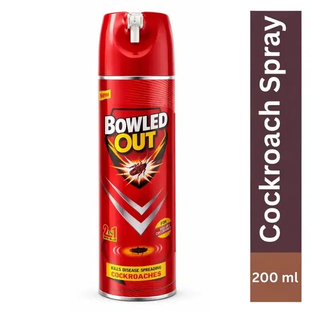 Bowled Out Cockroach Killer Spray 200ml