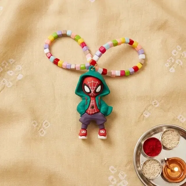 Kids Wrist Band Spiderman Rakhi