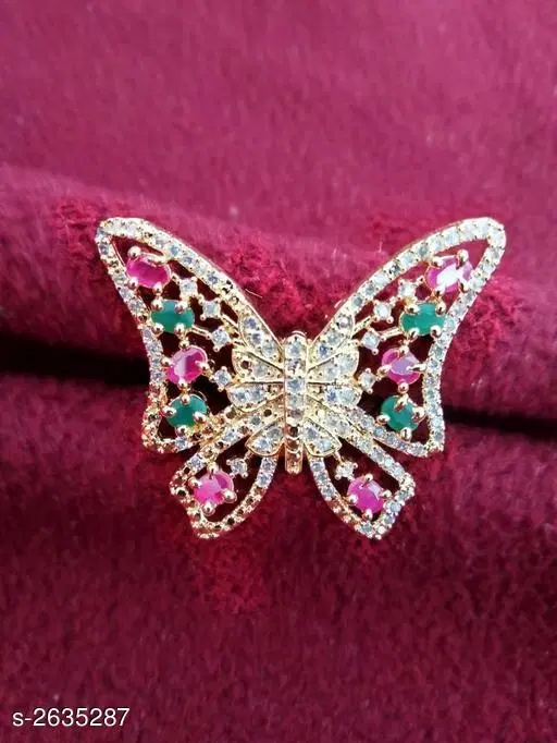 Fashionable Ring for Women (Multicolor, Free Size)