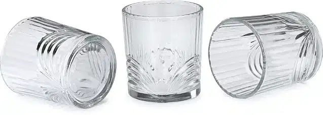 Liquor cum Cocktail Glasses, Transparent, 200 ml, Pack of 3