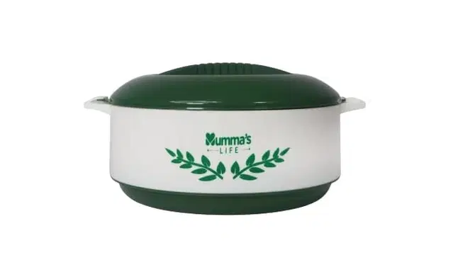 Stainless Steel Casseroles, Green  (2000 ml)