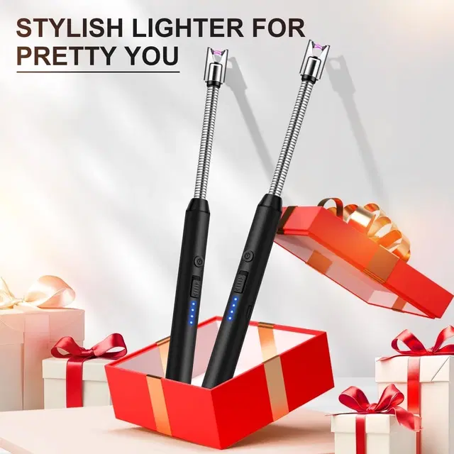 Type-C Rechargeable Electric Lighters for Kitchen,Multicolour