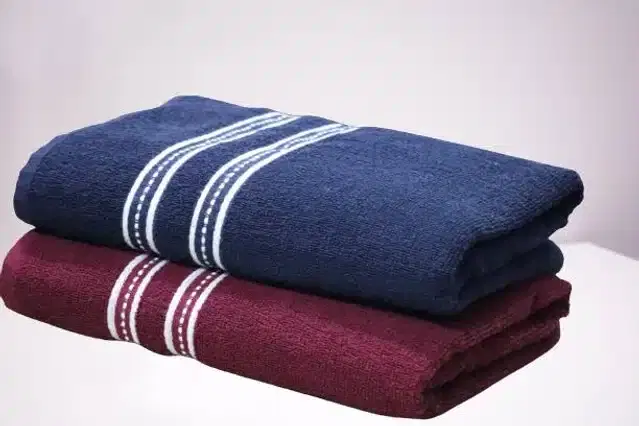 Bath Towel, 27x54 inches, Pack of 2, Multicolor