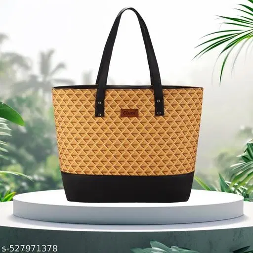 Resin Handbag for Women, Yellow