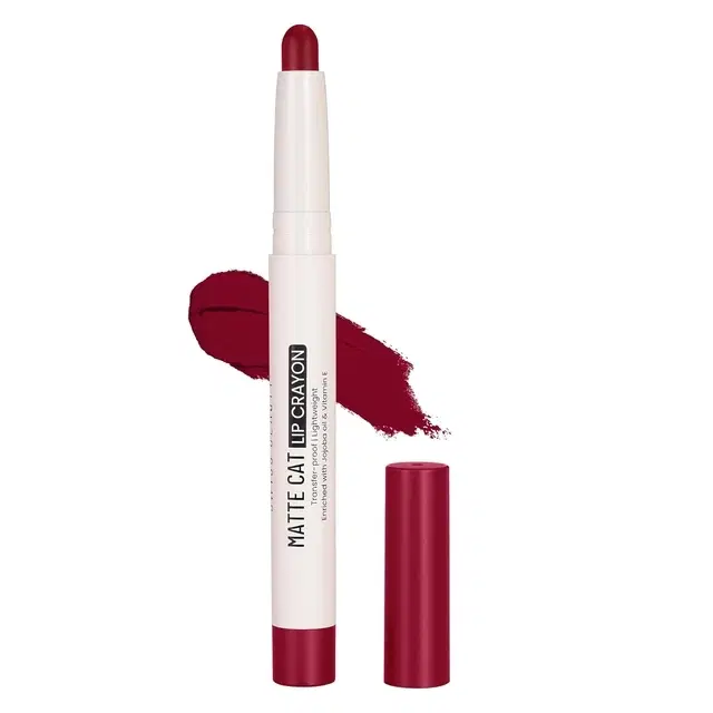 Swiss Beauty Non-Transfer Matte Cat Lip Crayon, Shade- Persian, 1.5 g
