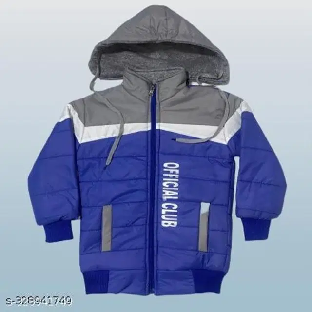 Polyester Jacket for Boys (Multicolor, 0-2 Months)