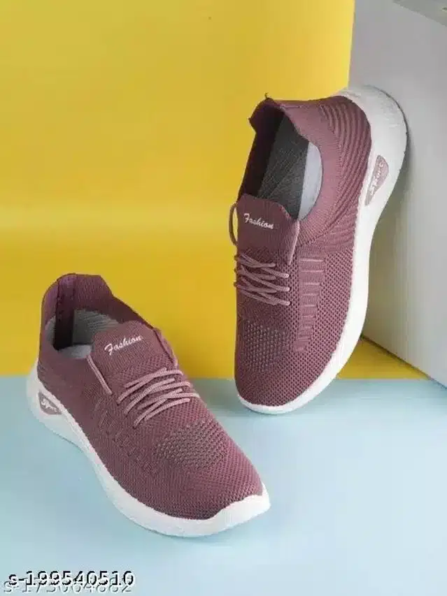 Sports Shoes for Women (Pink, 5)