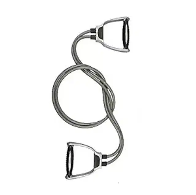 Double Toning Tube Resistance Band for Men & Women, Multicolor