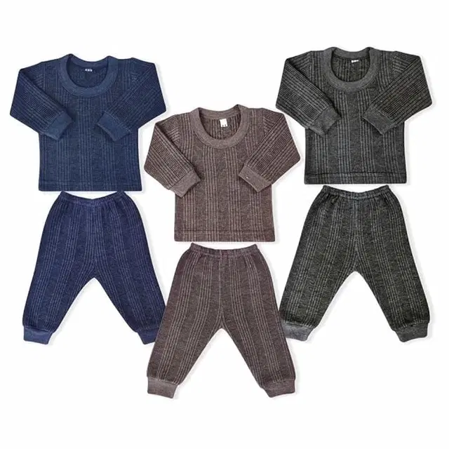 Woolen Thermal Set for Boys Pack of 1, Multicolour (S)