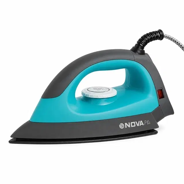 NOVA Plus Amaze NI-10 Dry Iron, 1100 Watt, Grey/Turquoise