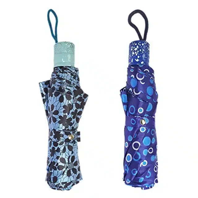 Nylon Printed Umbrellas, Multicolor, Pack of 2