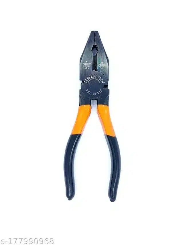 Combination Plier, Orange & Black