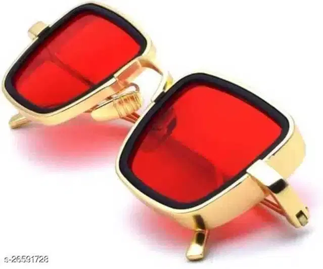Sunglasses for Men (Red & Gold)