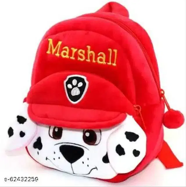 Backpack for Kids, Red & White