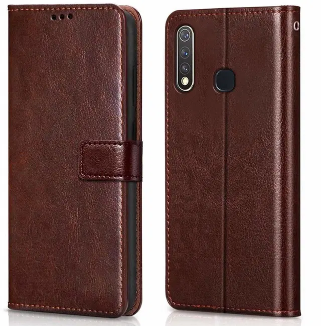 Flip Mobile Cover for vivo Y19/vivo U20/vivo 1915/vivo 1921, Multicolor
