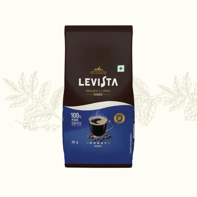 Levista Classic Pure Coffee 50 g Pouch