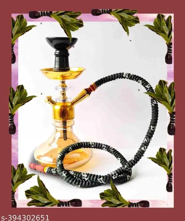 Aluminium Flavour Hookah Pot, Black