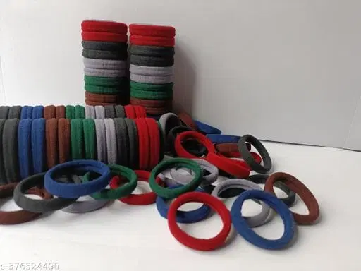 Nylon Hair Bands for Women (Multicolor)