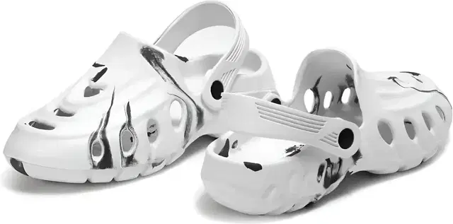EVA Clogs for Men (White, 6)
