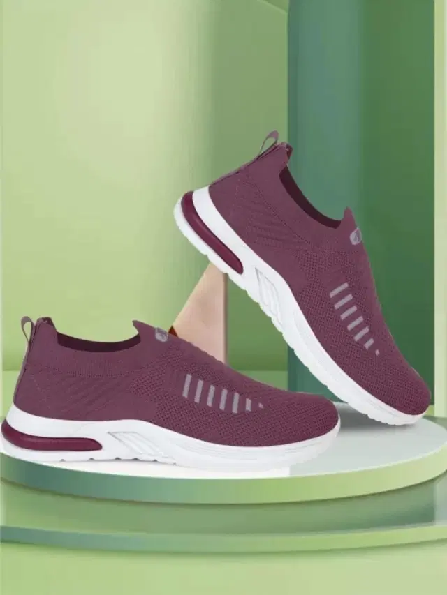 Casual Shoes for Women (Purple, 6)