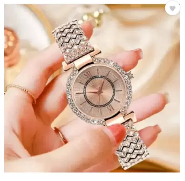 Analog Watch for Women (Rose Gold)