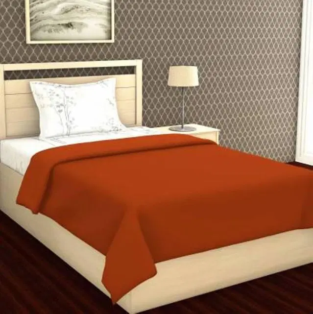 Fleece Blanket, Orange, 60x90 Inches