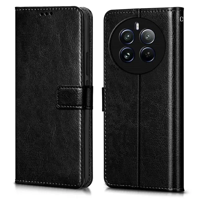 Flip Mobile Cover for Realme 12 Pro 5G, Multicolor