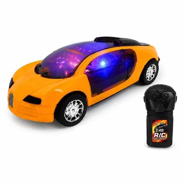 Remote Control Super Speed Car with Light Effects [Assorted Color]