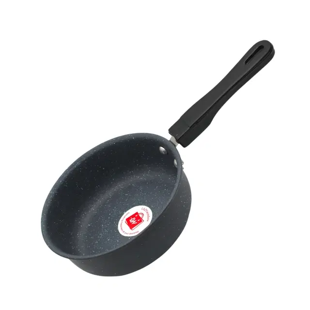 Non Stick Metal Saucepan, Grey, 17 cm