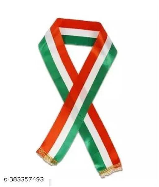 Tiranga Scarf for Republic Day Celebration for Women, Pack of 5 (Multicolor)