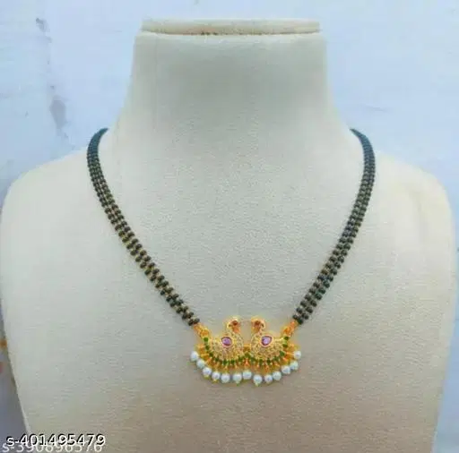 Single Strand Mangalsutra for Women (Short)