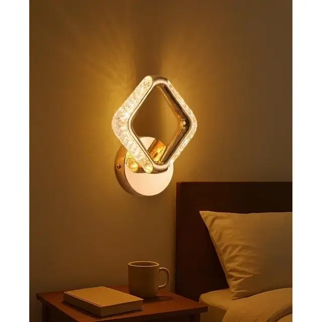 Diamond Crystal Wall Light For Living Room, Bedroom & Hallway Decor
