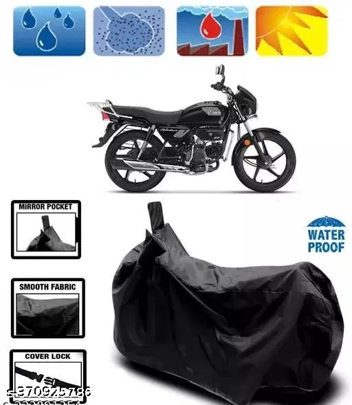 Polyester Cover For Bike/Scooter, Multicolour
