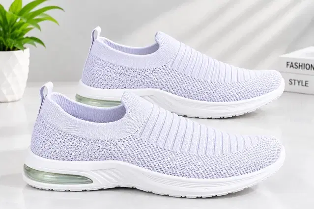 Casual Shoes for Women (Lavender, 5)