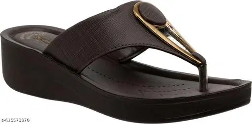 Aerowalk Flip-flops for Women (Brown, 2)