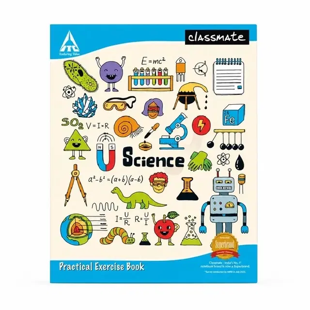 Classmate Practical Exercise Notebook, 26.5 X 21.5 Cm, Soft Cover, 108 Pages, Pack Of 1
